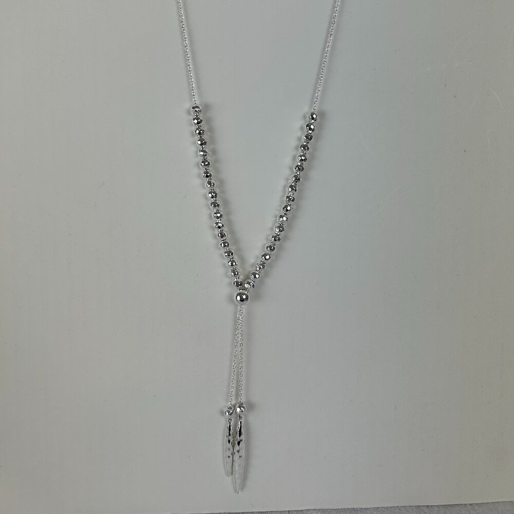 GORJANA Women California Style Laguna Adjustable Chain Necklace Silver